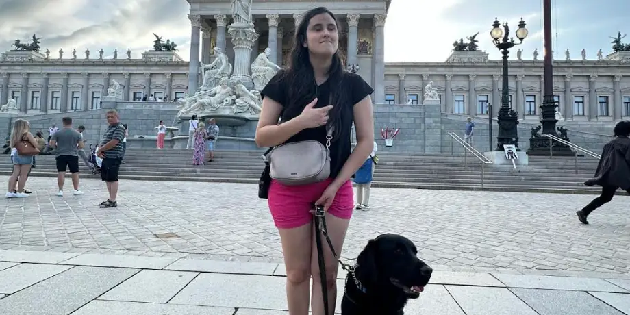I’ve traveled to 16 countries with my guide dog. He gives me freedom, but sometimes strangers make me want to stay home.
