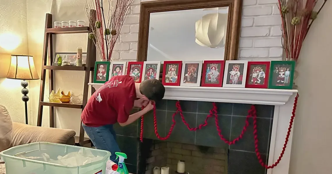 As my teens get older, they’re fiercely embracing our holiday traditions again. I love it.