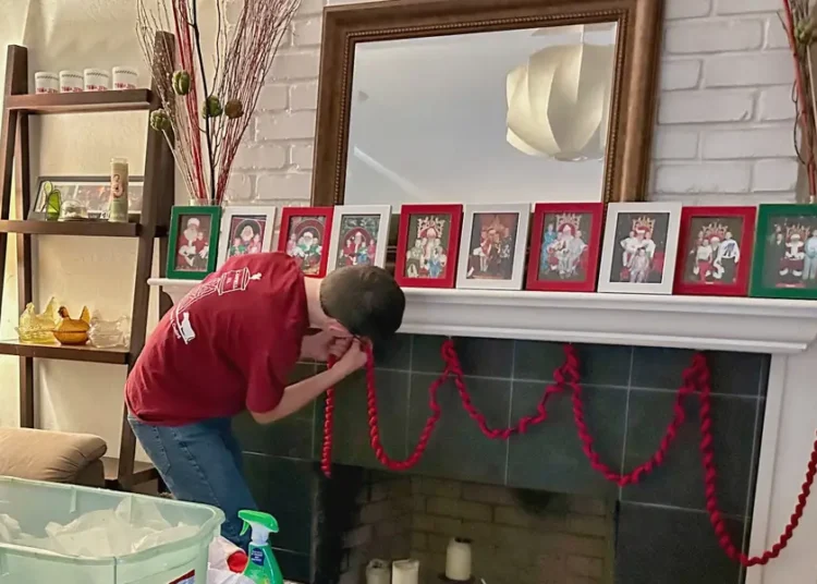 As my teens get older, they’re fiercely embracing our holiday traditions again. I love it.