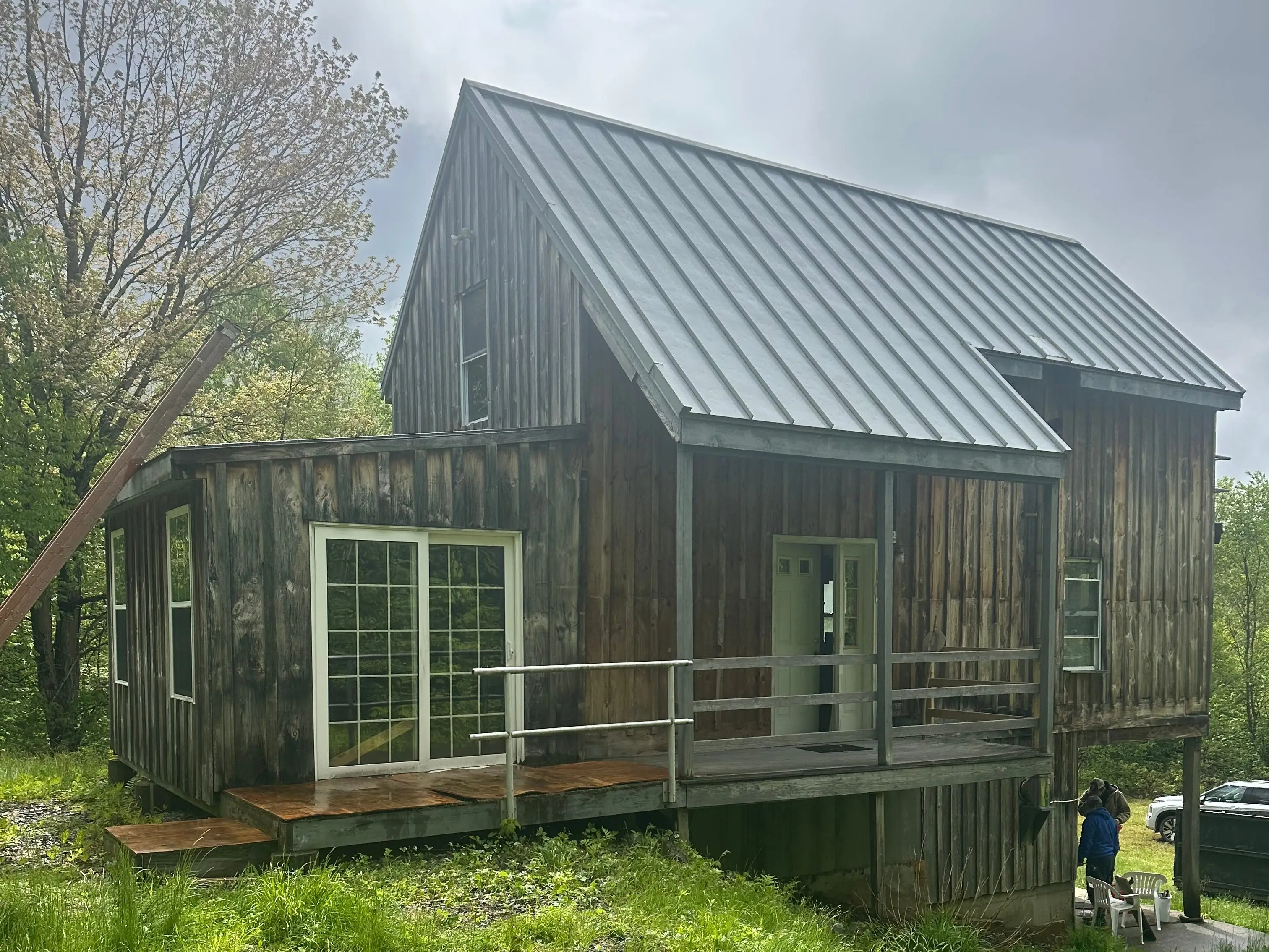 A side view of the author's fixer-upper.