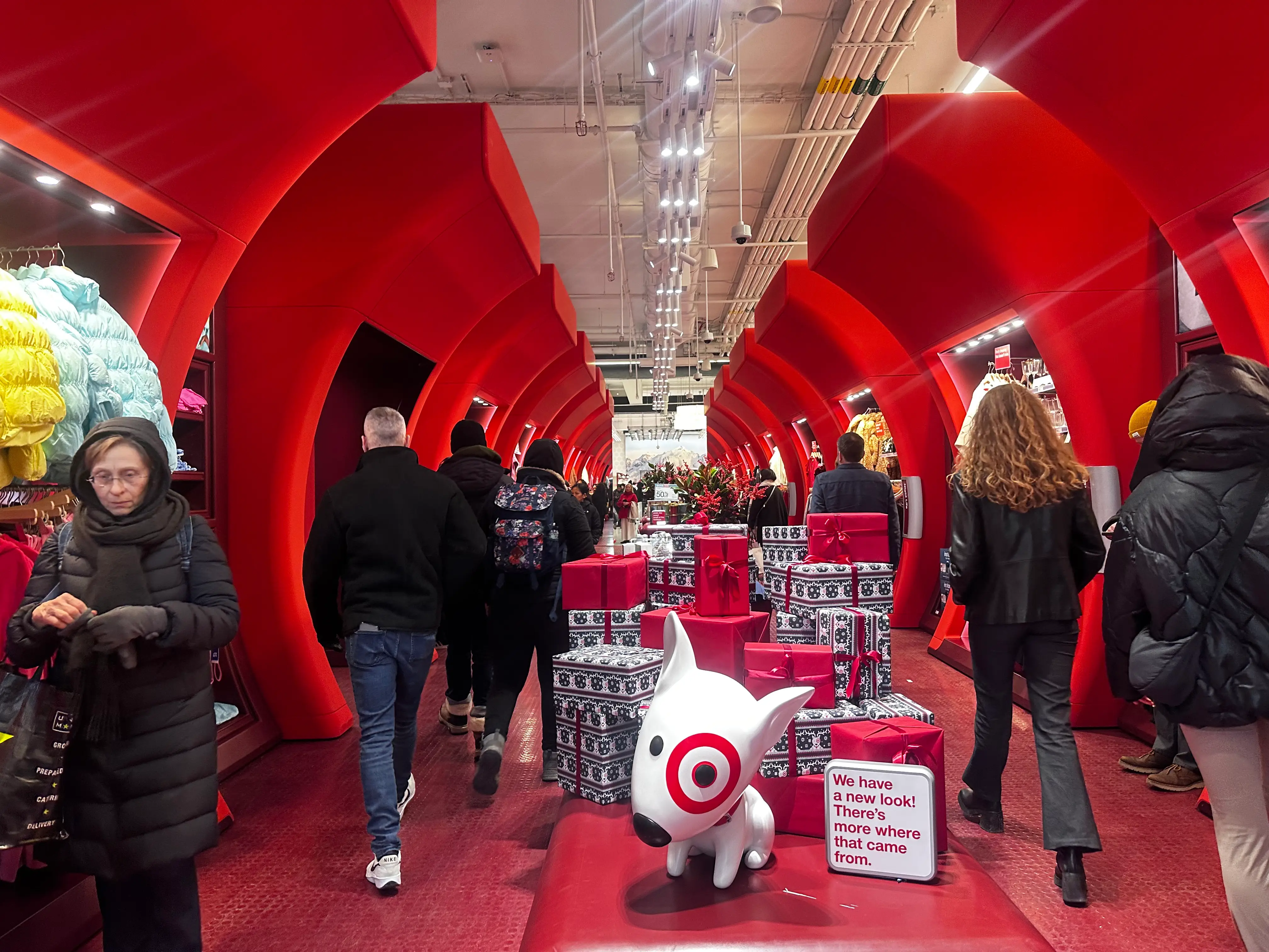 Target store interior