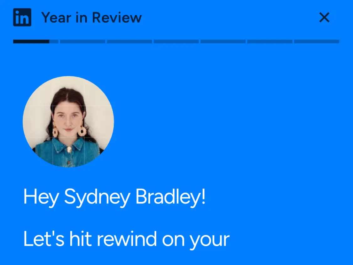 LinkedIn Year in Review