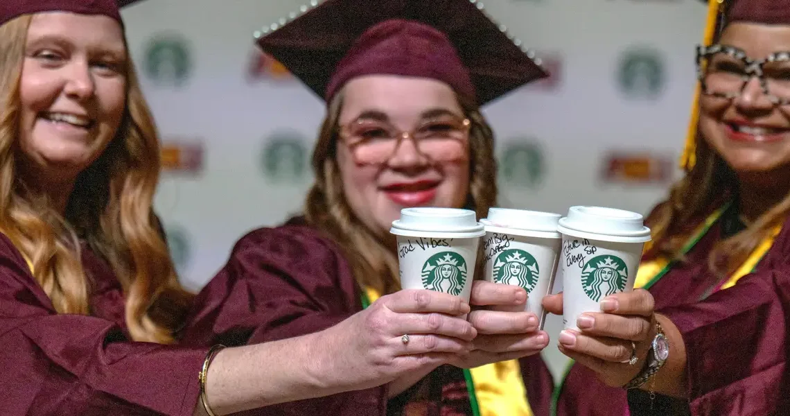 Starbucks is doubling down on its free bachelor’s degree program as enrollment surges 60%