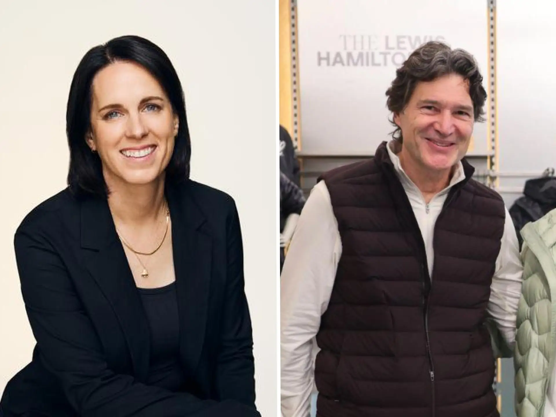 Lululemon interim co-CEOs Meghan Frank and André Maestrini