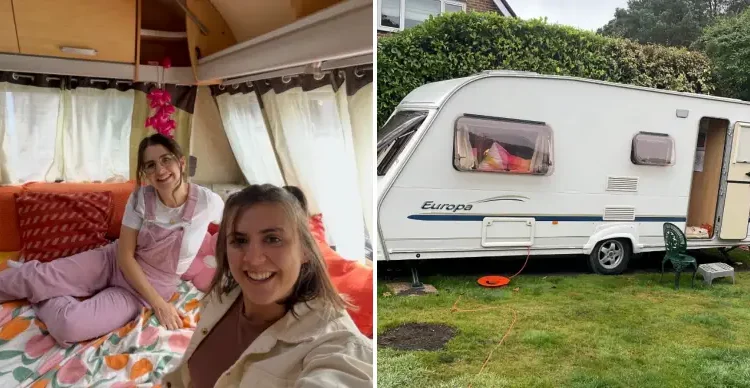 I lived in a camper van outside my grandfather’s home to help him feel less lonely. The move also helped me grow.