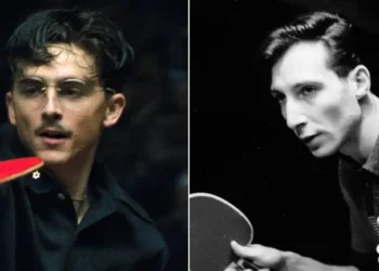 Timothée Chalamet’s character Marty Mauser in ‘Marty Supreme’ is based on a real hustling ping-pong icon from the 1950s
