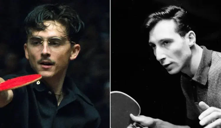 Timothée Chalamet’s character Marty Mauser in ‘Marty Supreme’ is based on a real hustling ping-pong icon from the 1950s