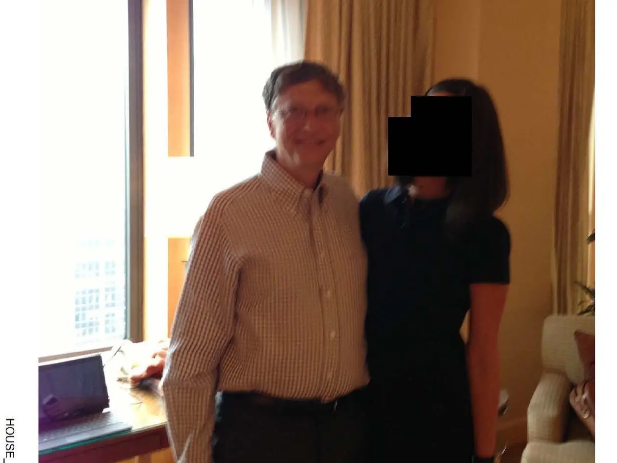 Bill Gates with woman