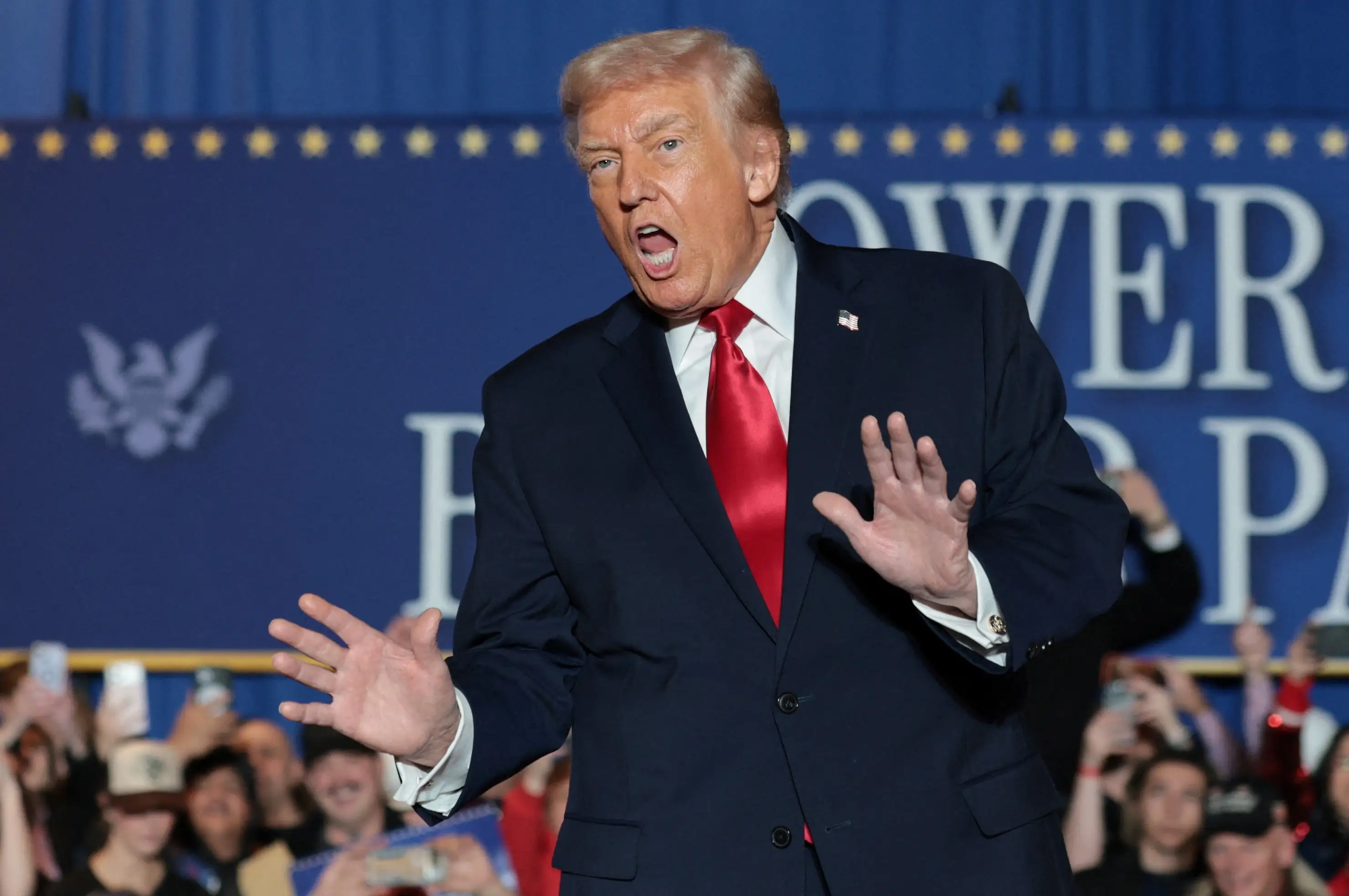 U.S. President Trump in Pennsylvania