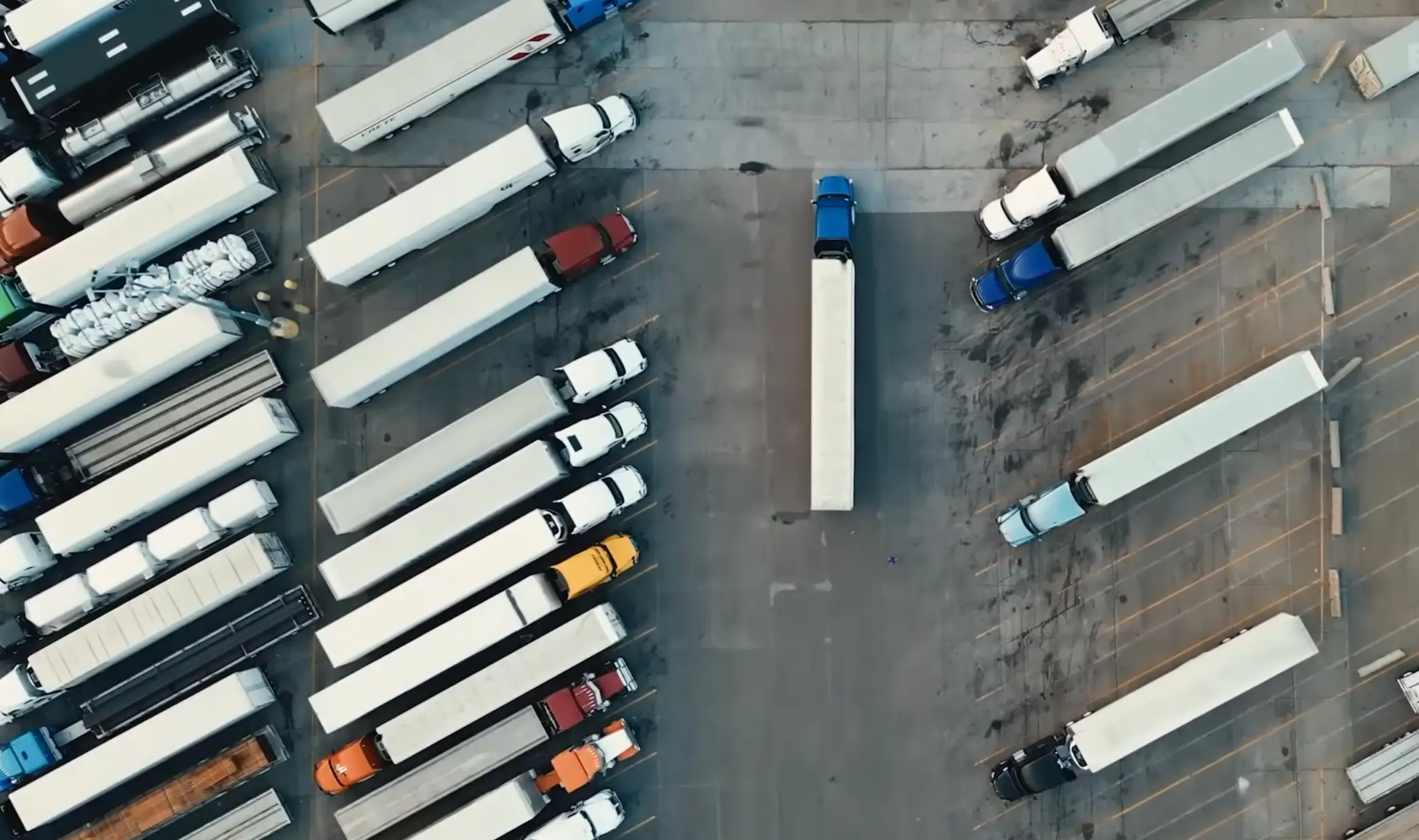 Iowa 80 parking lot 2