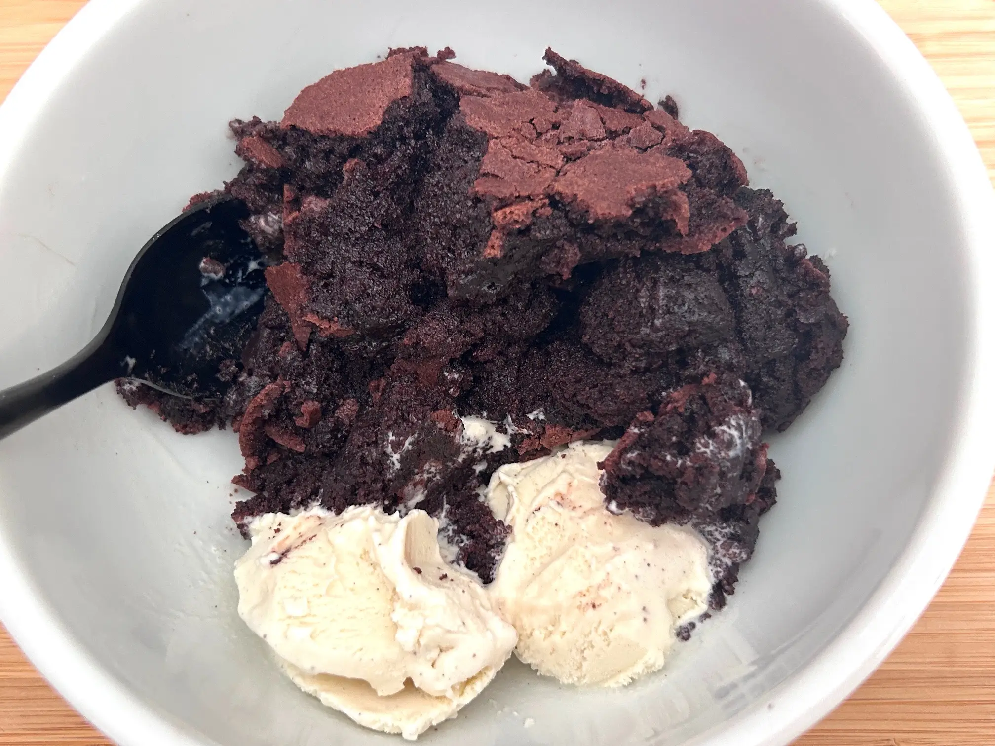 Ina Garten's brownie pudding