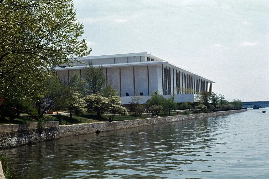 The Kennedy Center in 1971.