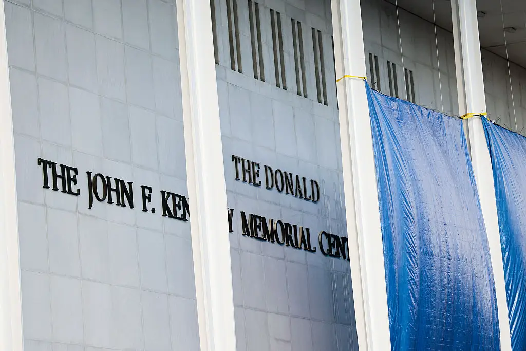 The Kennedy Center renamed with Donald Trump's name.