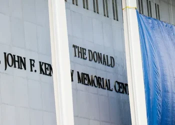 Photos show the history of the Kennedy Center, which now features Trump’s name on the facade