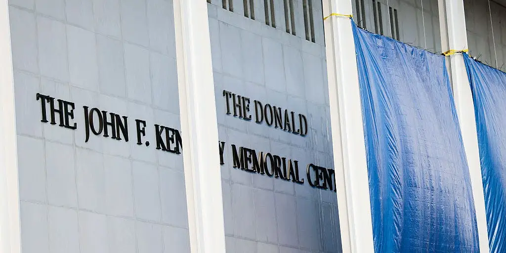 Photos show the history of the Kennedy Center, which now features Trump’s name on the facade