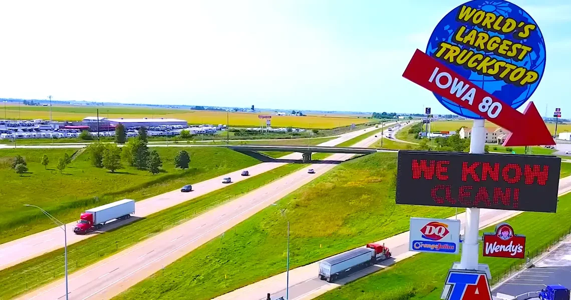 I visited the ‘Disney World’ of truck stops for the sightseeing and food, but discovered a newfound respect for truckers