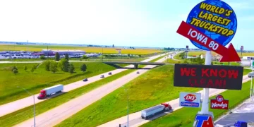 I visited the ‘Disney World’ of truck stops for the sightseeing and food, but discovered a newfound respect for truckers