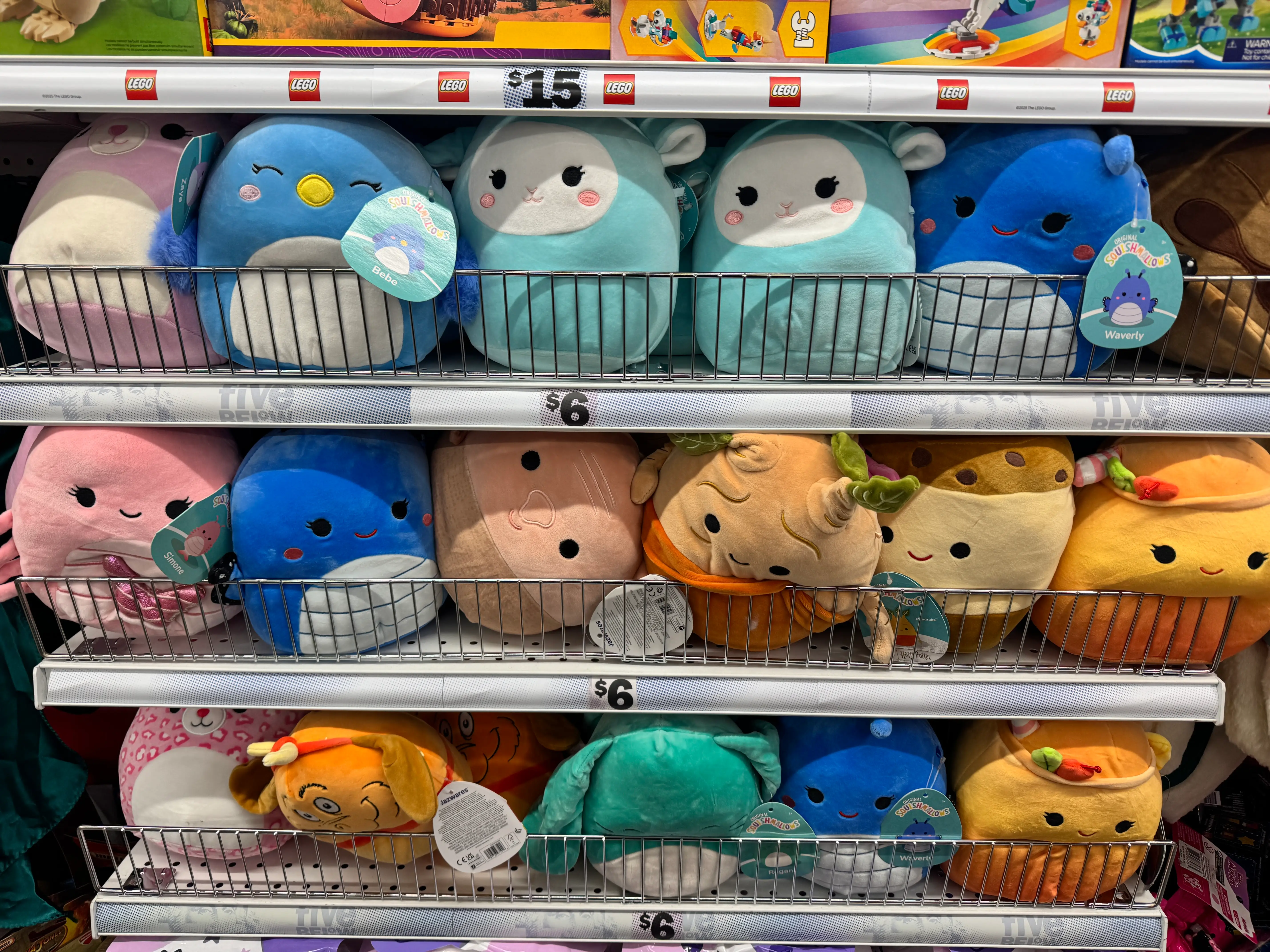 squishmallows at five below
