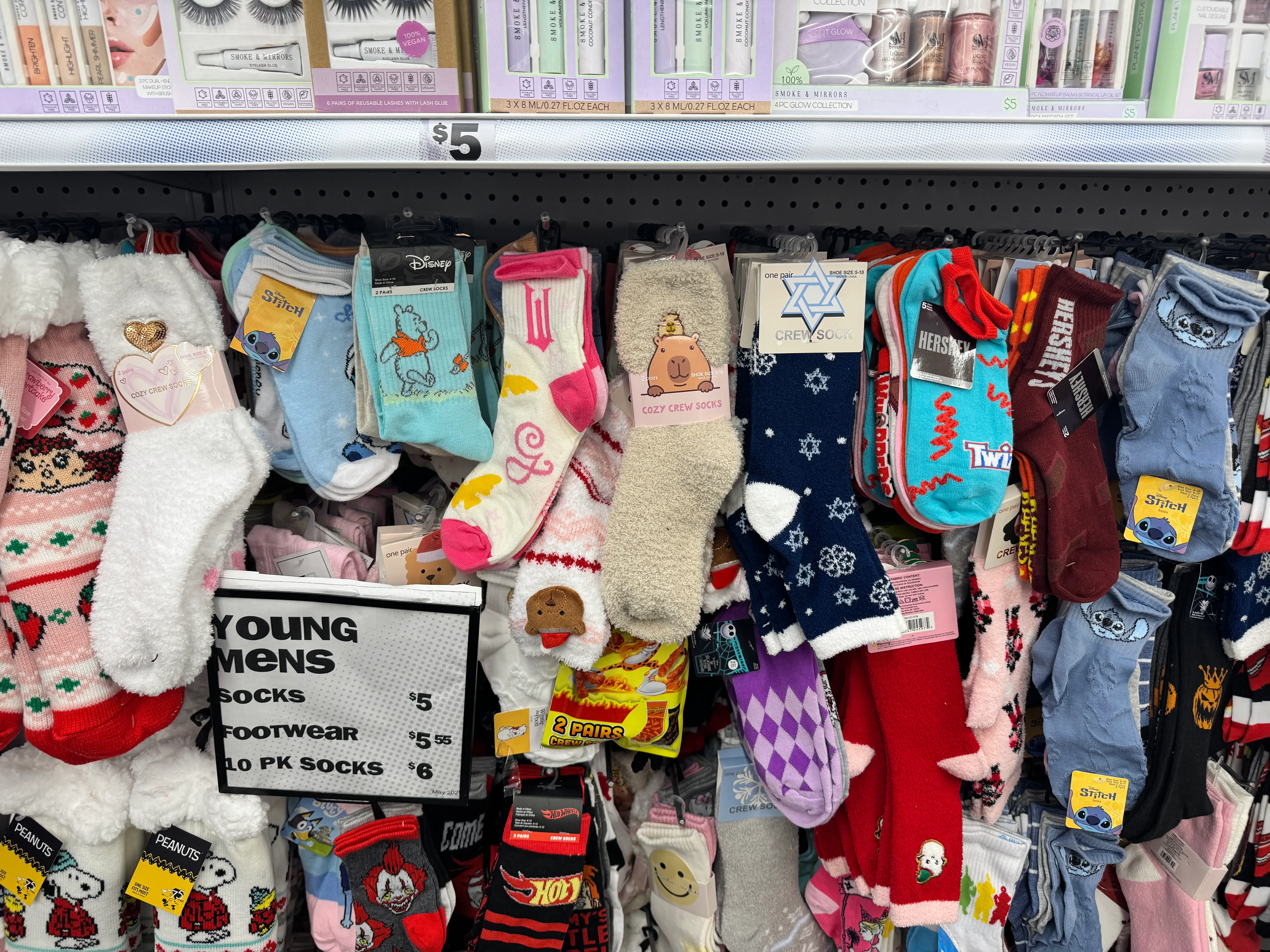 holiday socks five below