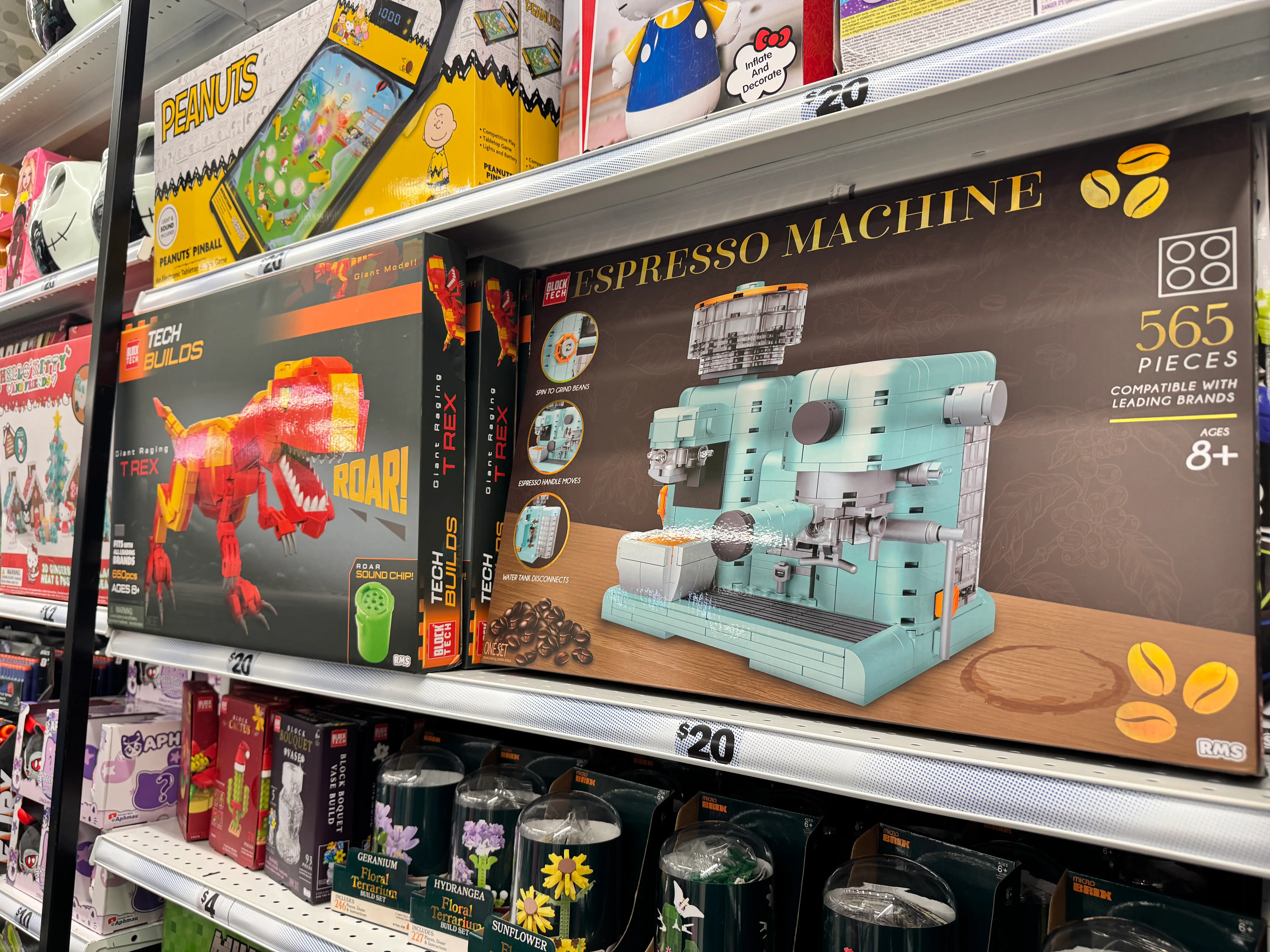 bootleg legos for $20 at five below