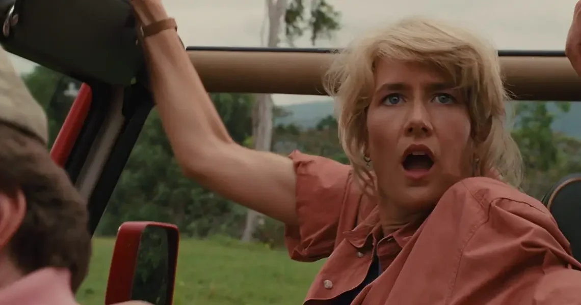 Laura Dern says an awkward moment on set acting with fake dinosaurs made her worried ‘Jurassic Park’ would flop