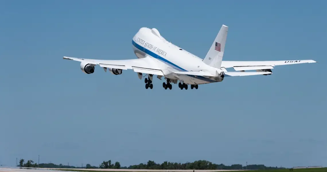 See inside the E-4B ‘Nightwatch,’ the president’s ‘doomsday plane’ that can survive nuclear war