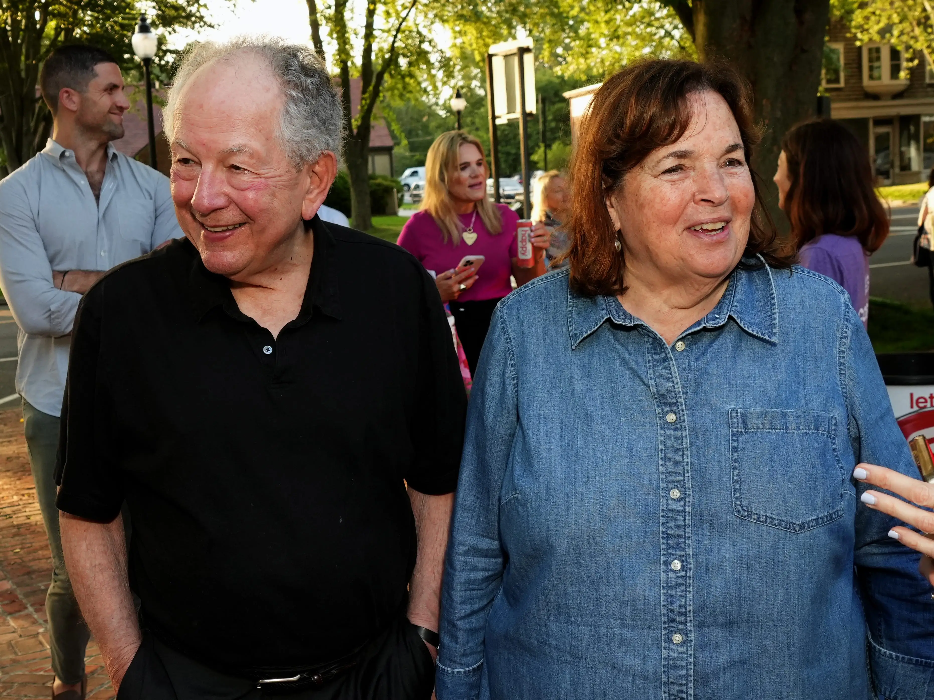 Jeffrey Garten, Ina Garten and Andrea Grover attend the staged reading of 