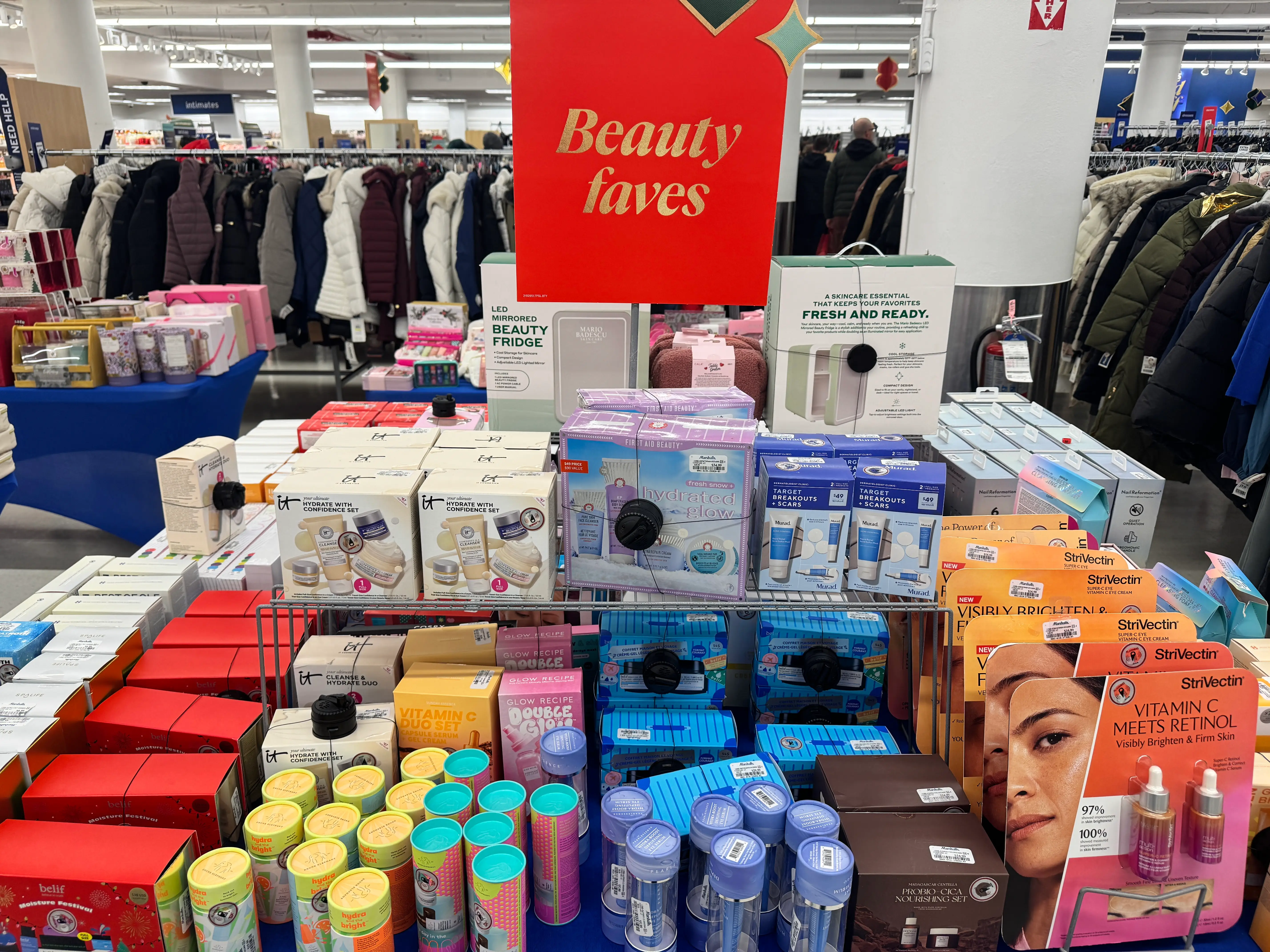 beauty display marshall's