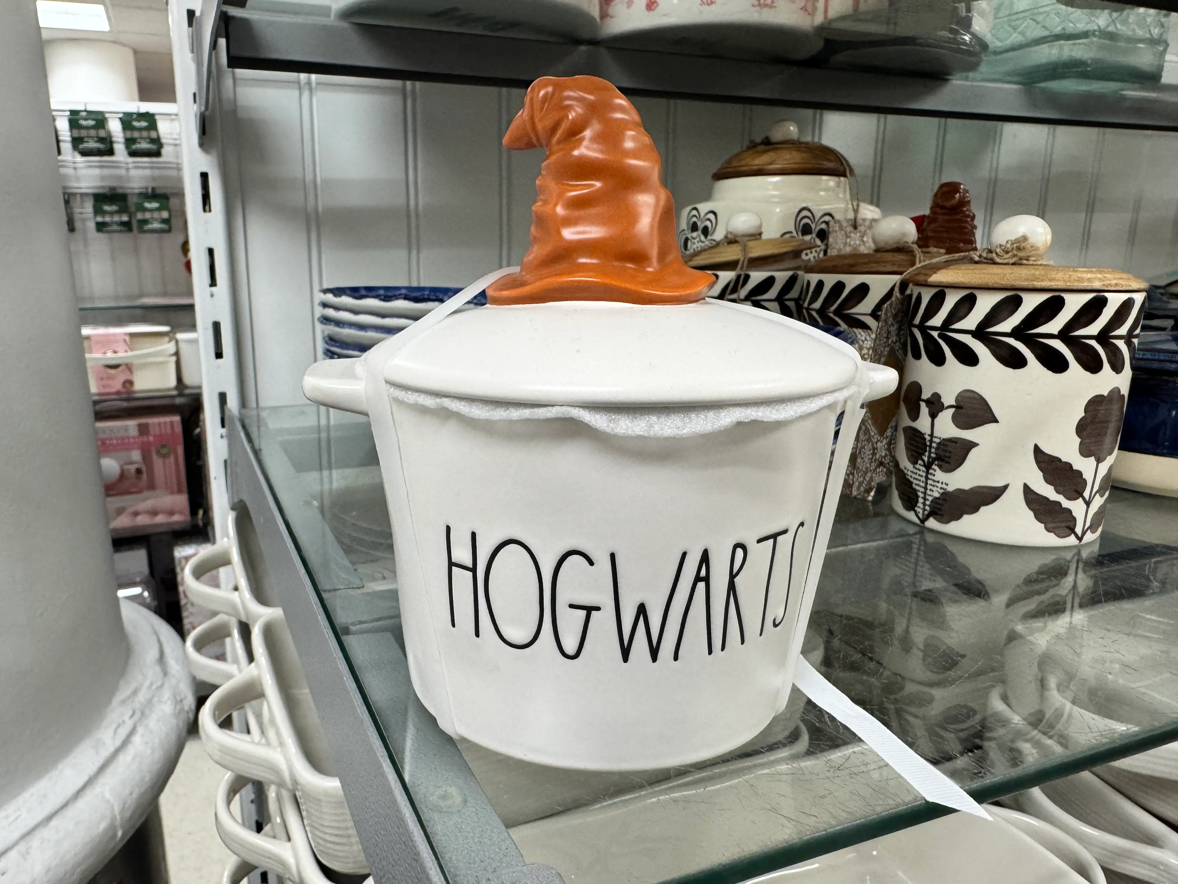 hogwarts cookie jar rae dunn