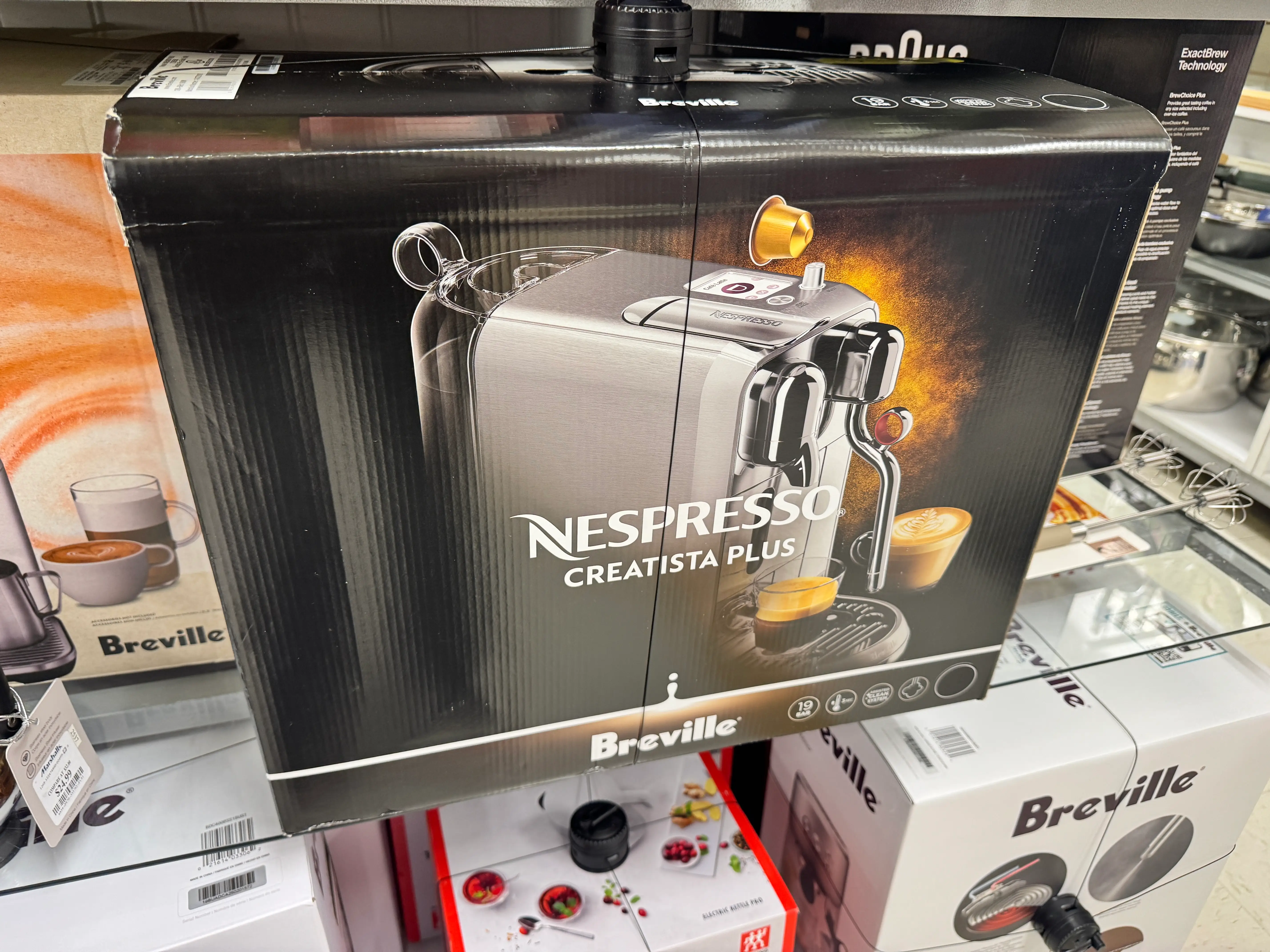 nespresso creatista plus marshalls