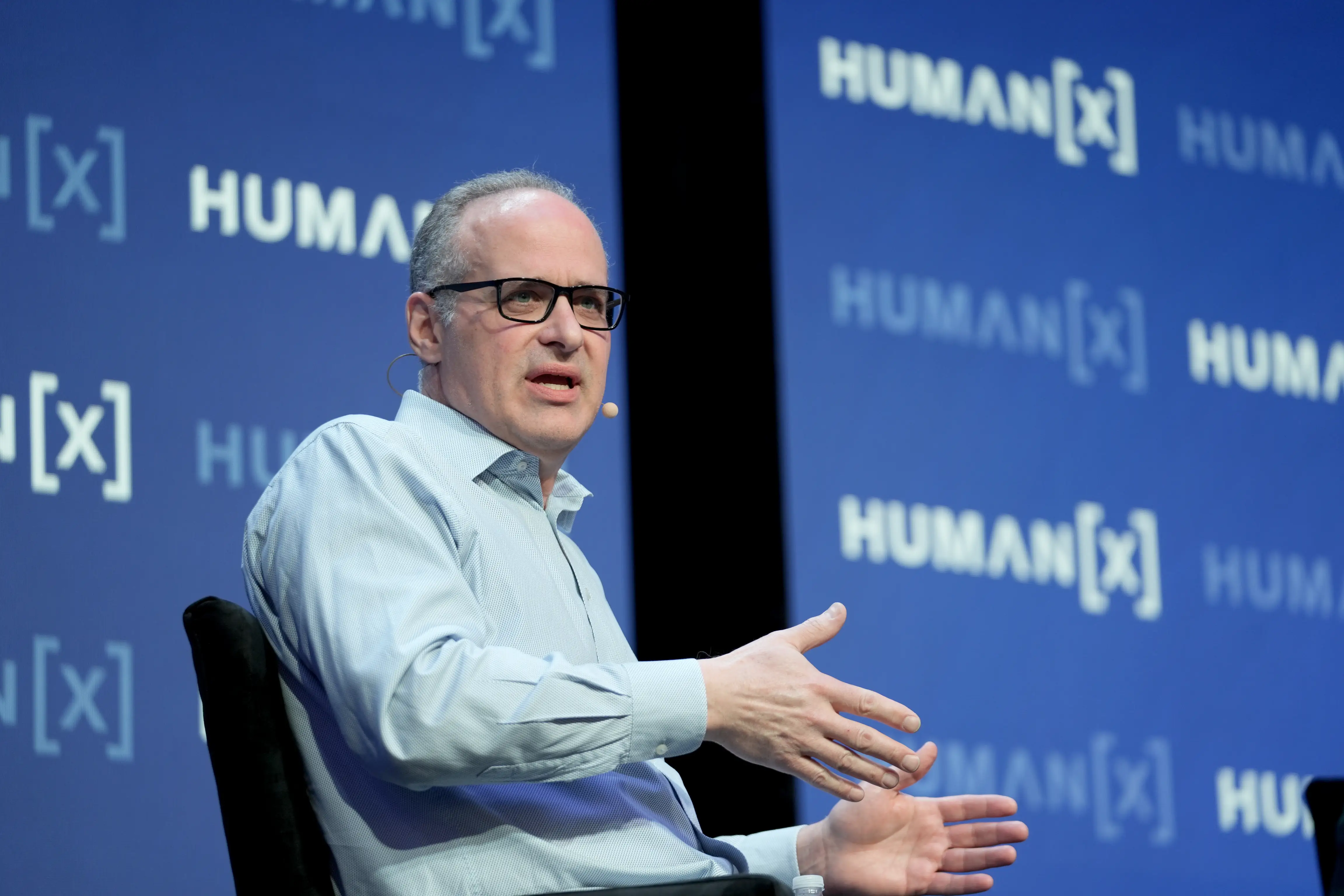 Stephen Schmidt speaking in Las Vegas