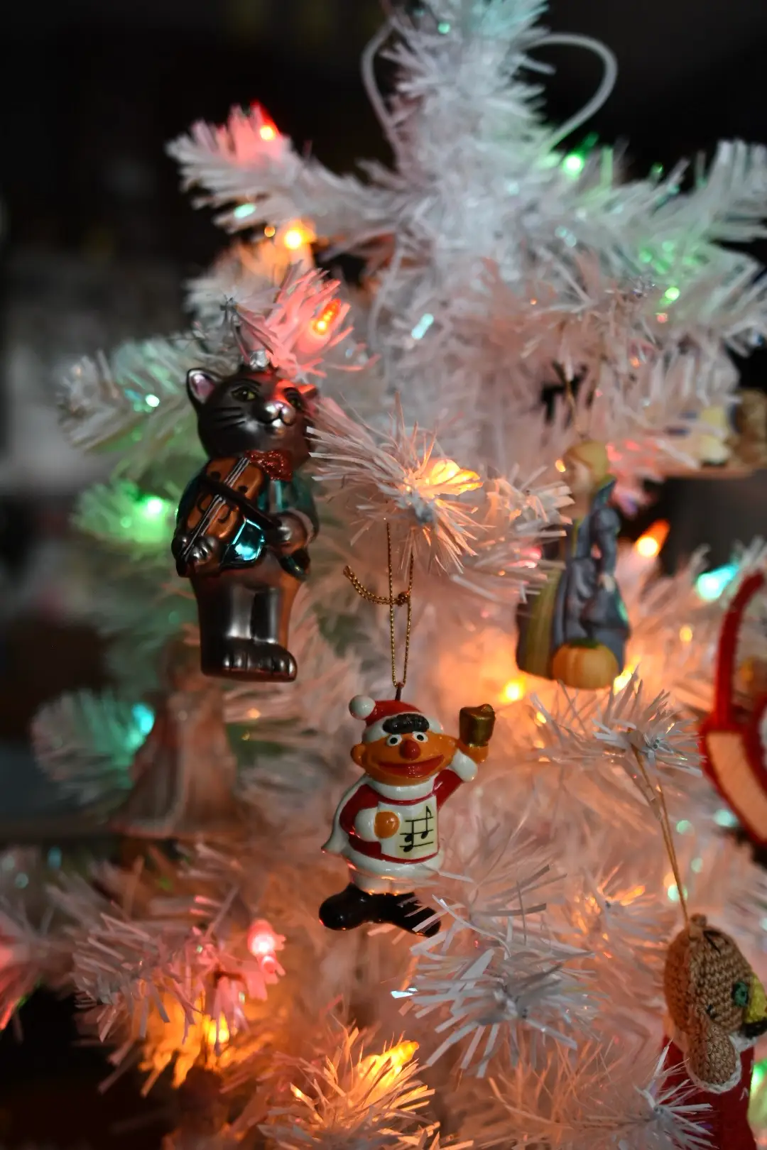 Vintage Christmas tree ornaments