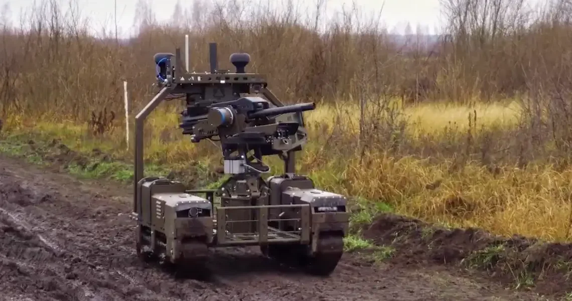 Ukraine just approved its first ground robot equipped with key grenade launchers, maker says