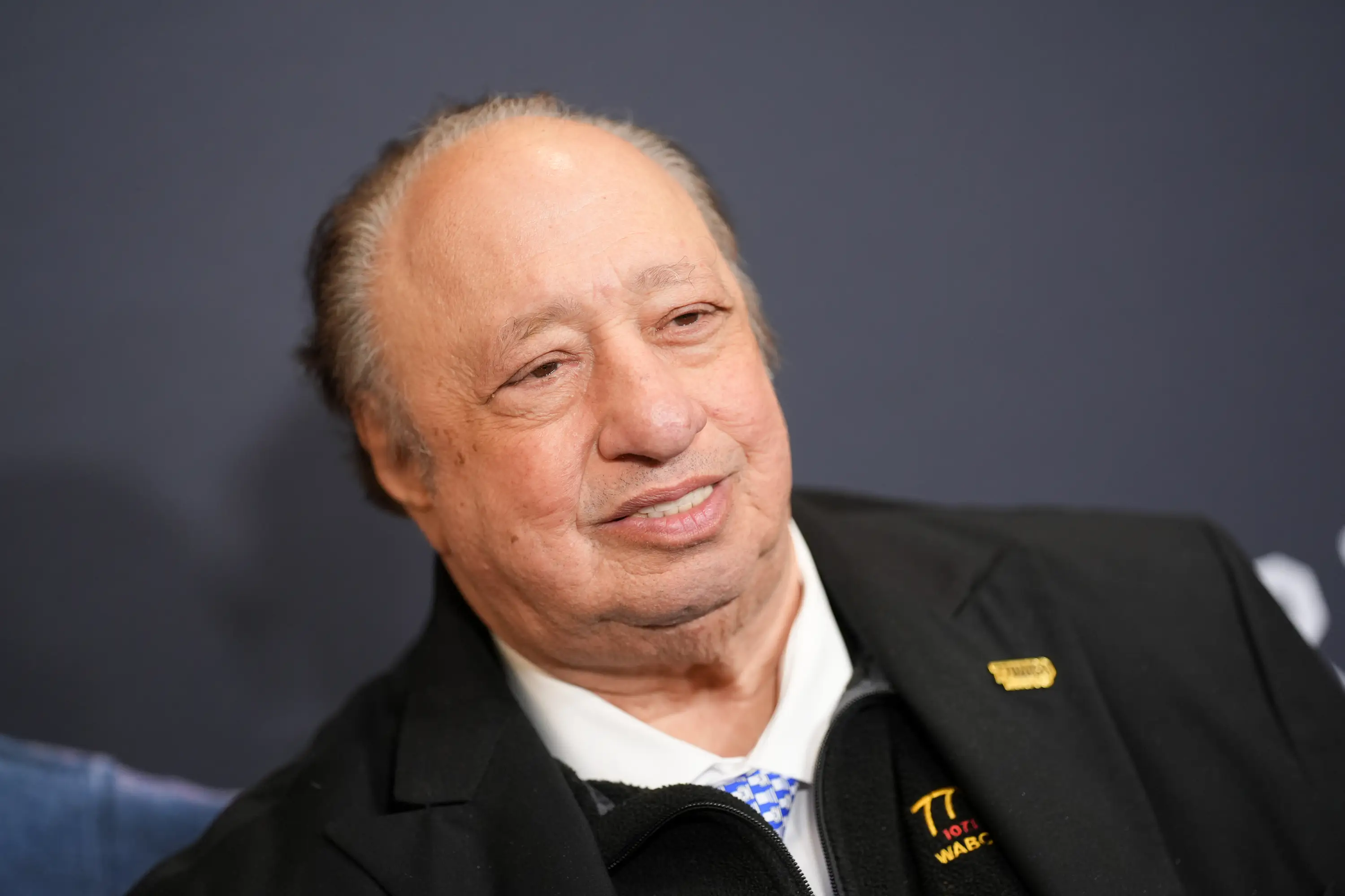 John Catsimatidis in a black jaket