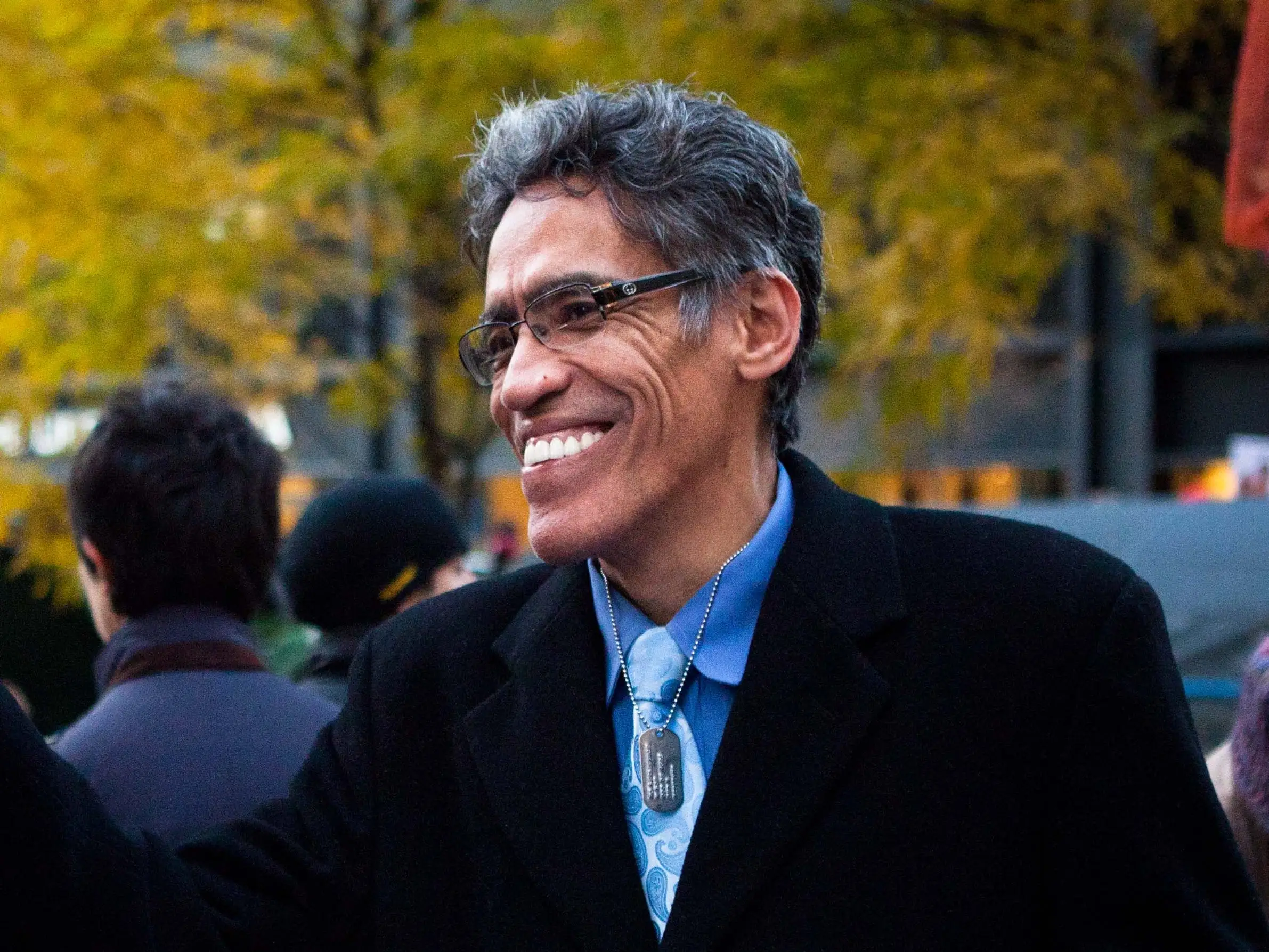 Ted Williams smiling