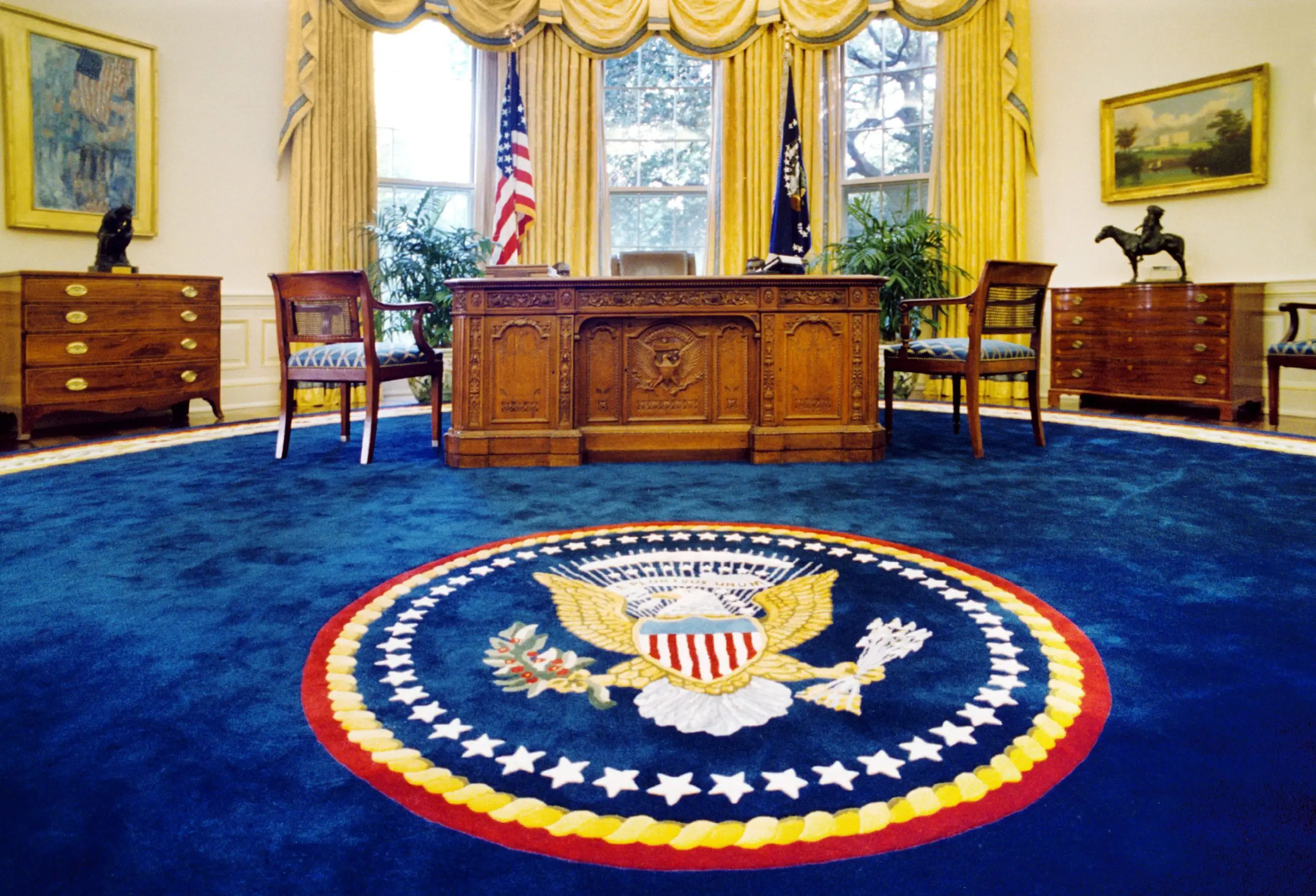 Bill Clinton's Oval Office.
