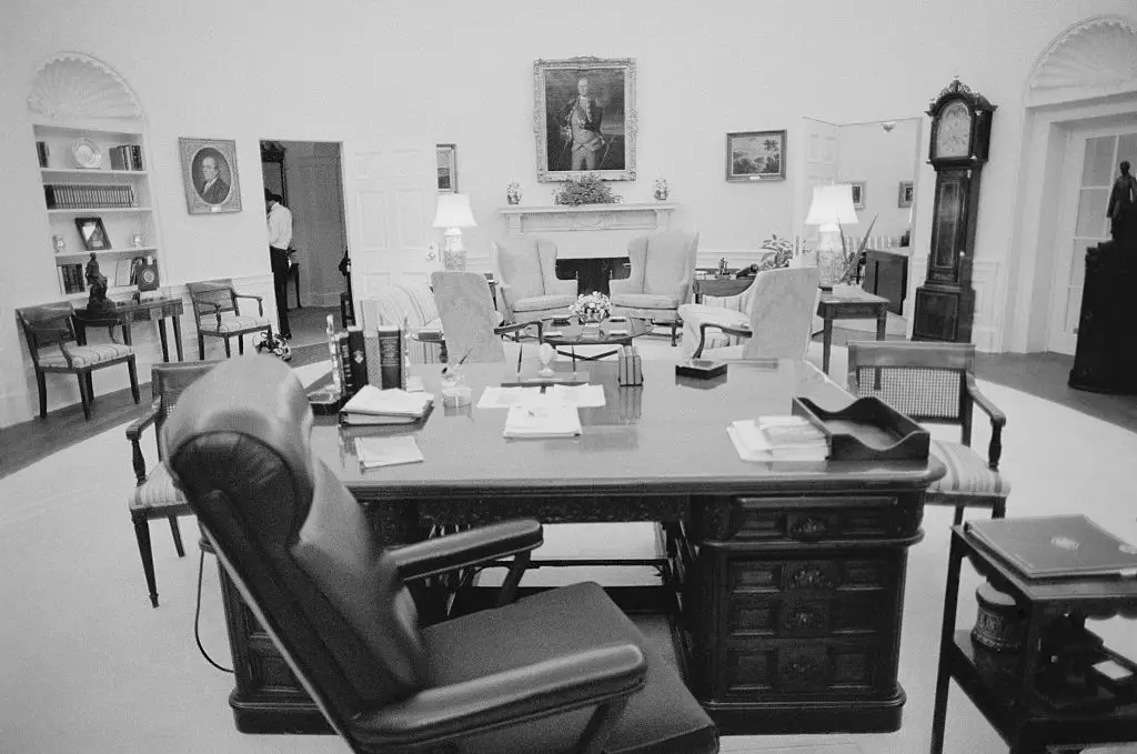 The Oval Office in 1975.