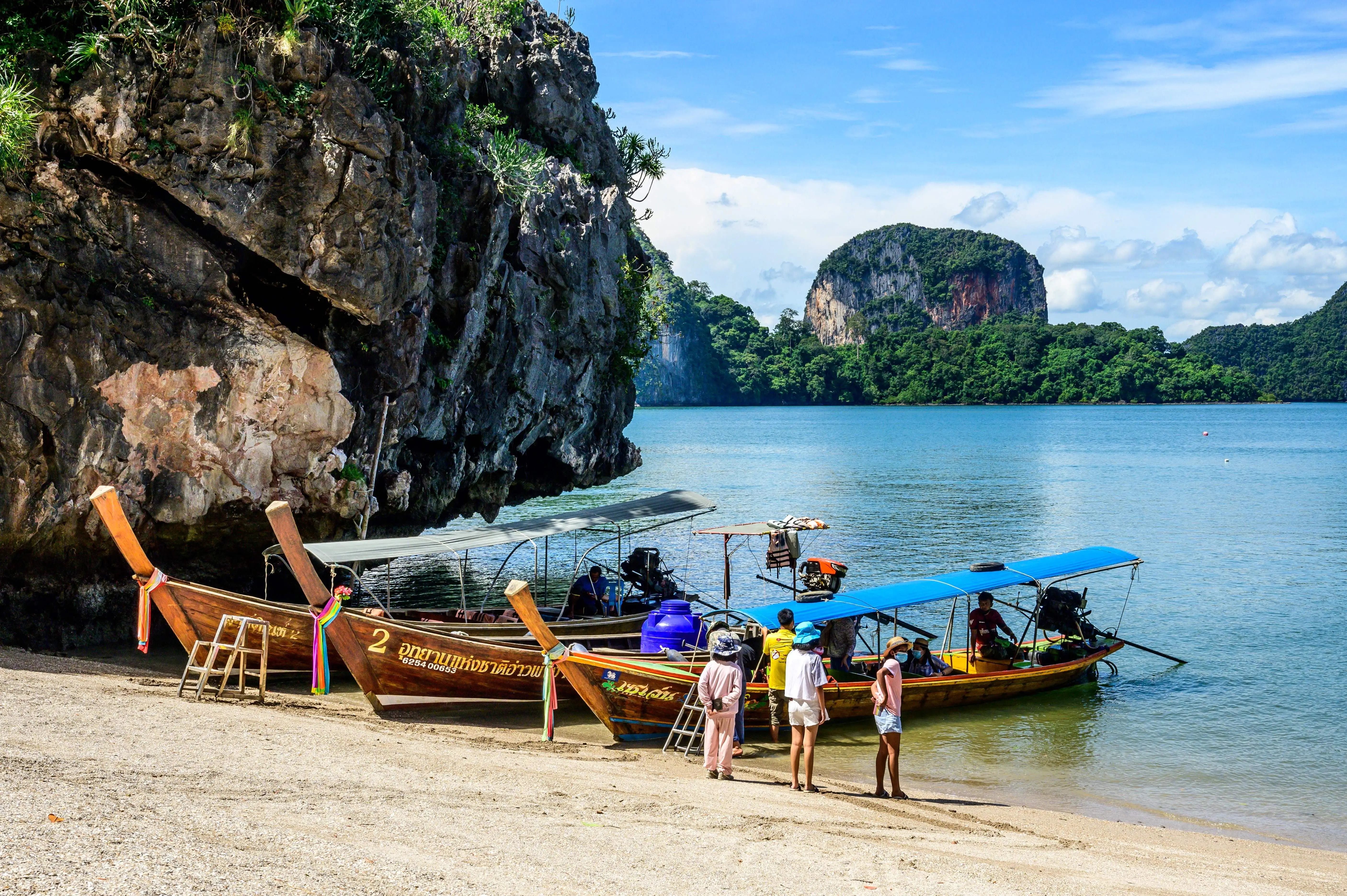 Phang Nga Bay northeast of Phuket