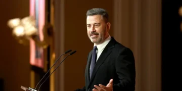 Jimmy Kimmel’s Christmas message to the UK: ‘Tyranny is booming’ in the US