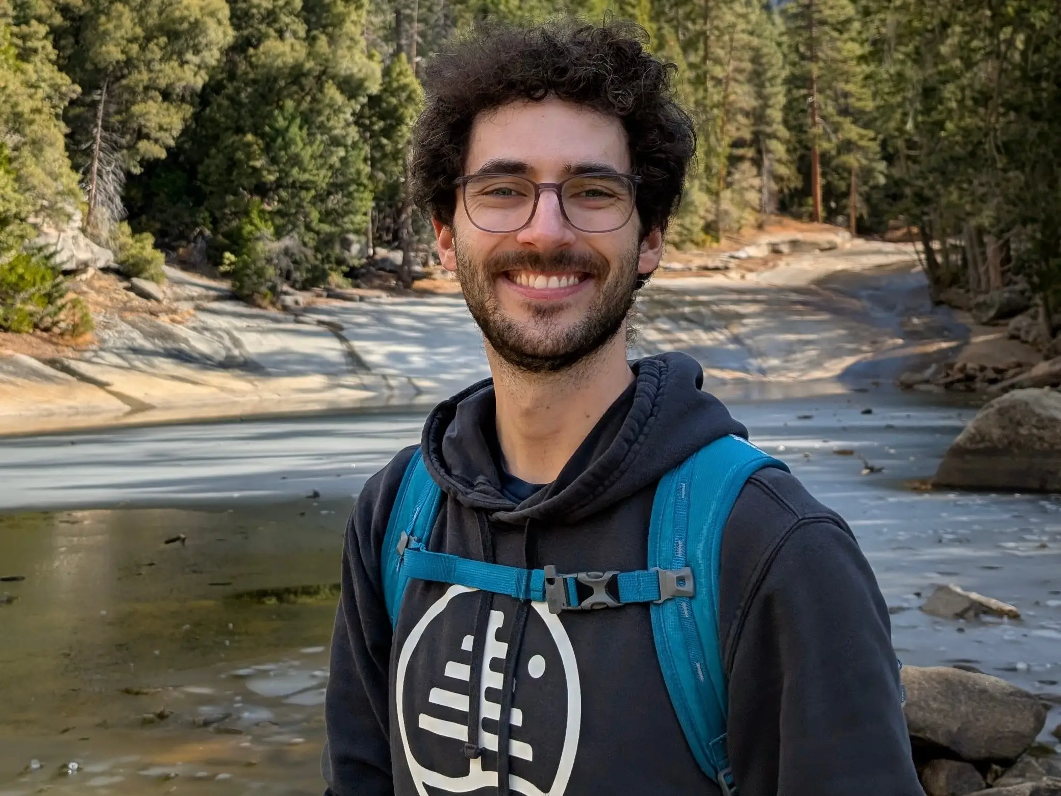 Gregor Konzett on a hike