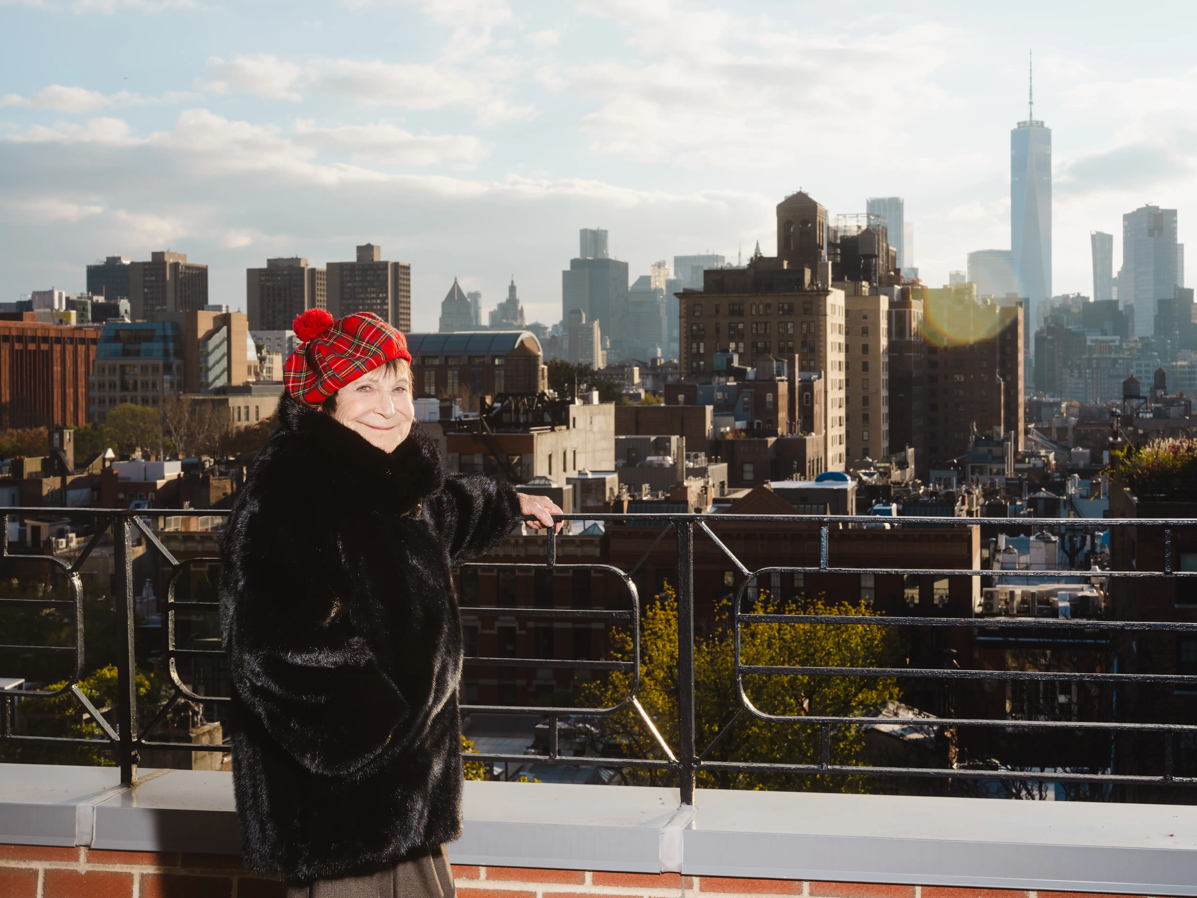 D'yan Forest with NY Skyline on the background