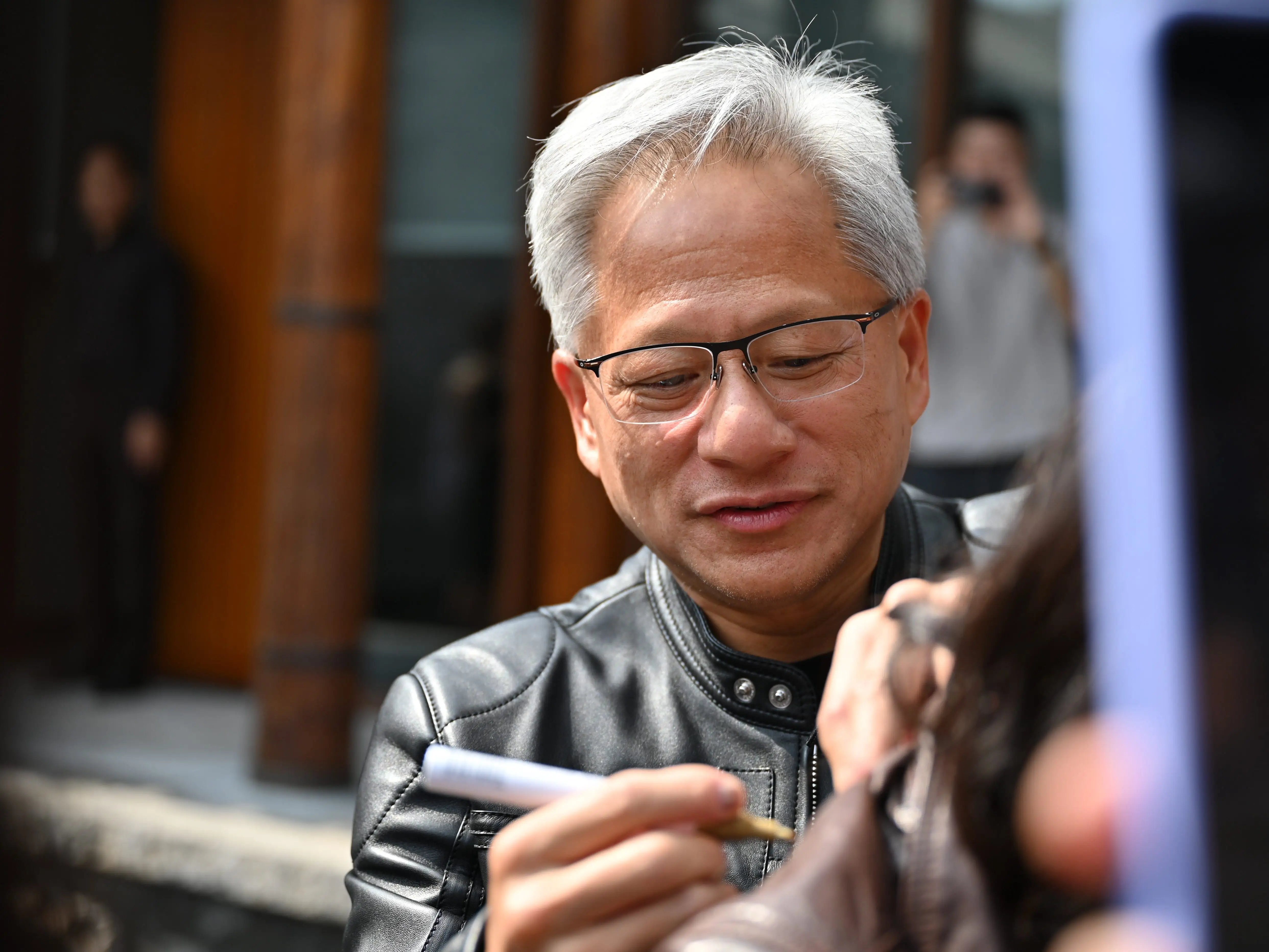 Jensen Huang, CEO of Nvidia.