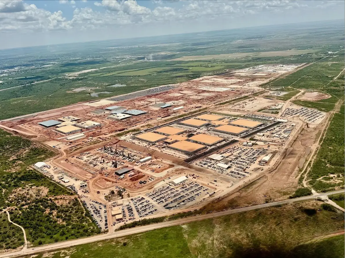 Stargate data center campus in Abilene, Texas.