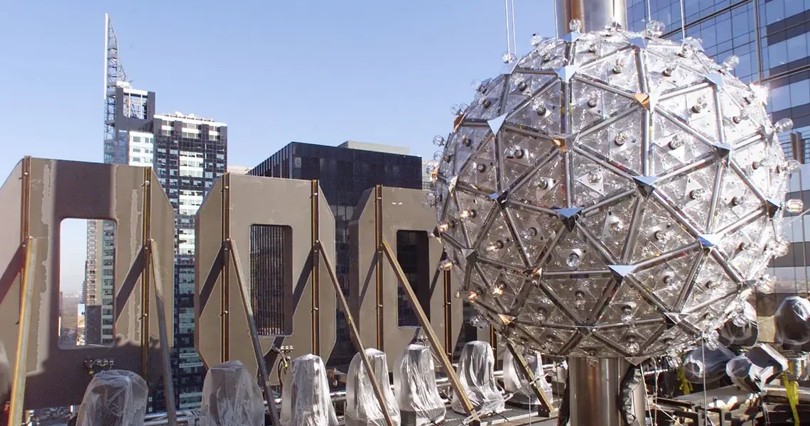 The first Times Square ball was just 5 feet in diameter. See how it’s evolved over the last 118 years.
