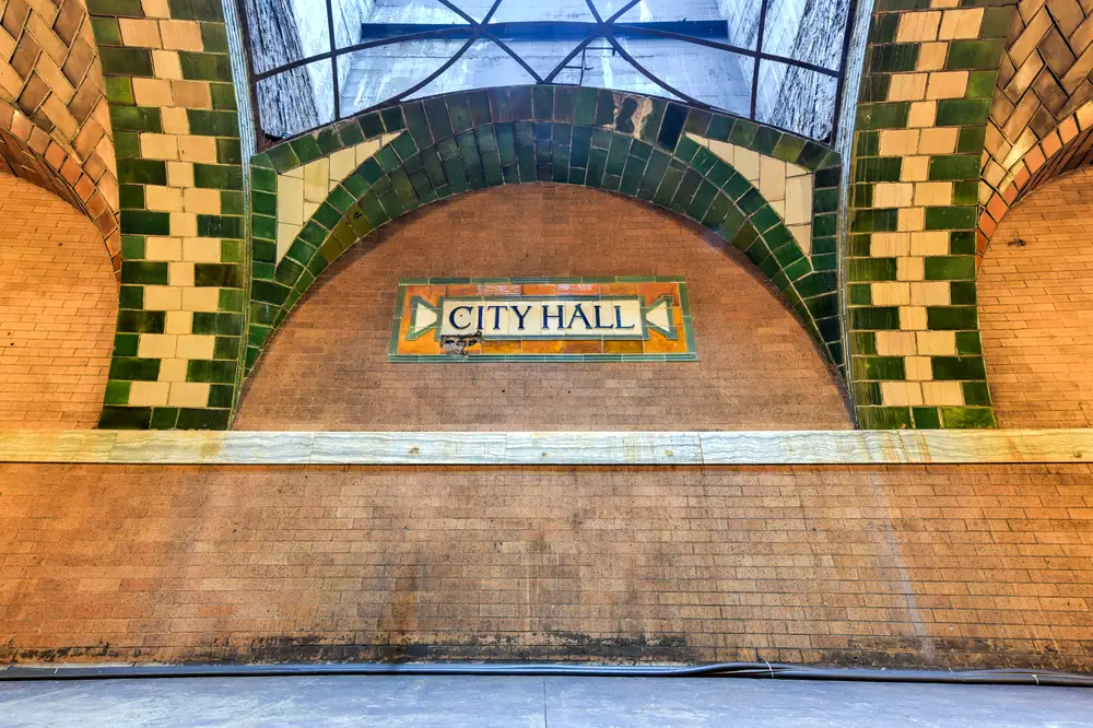 The old City Hall station.