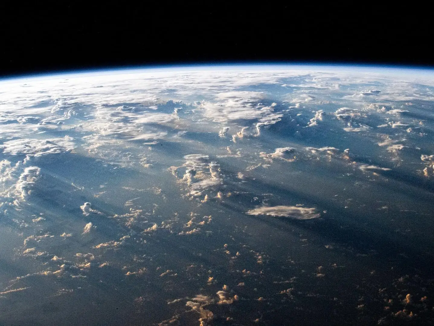 A Southeast Asian sunrise seen from the International Space Station in March 2025.