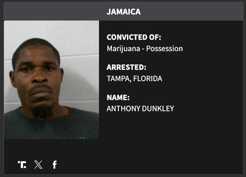 Some of the supposed “worst of the worst” offenders have only been convicted of possessing marijuana.