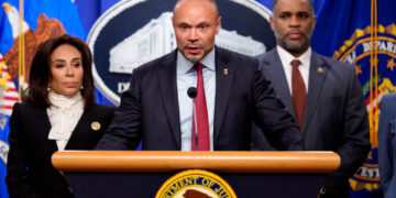 Trump commends Bongino as FBI’s deputy director makes plans to leave post