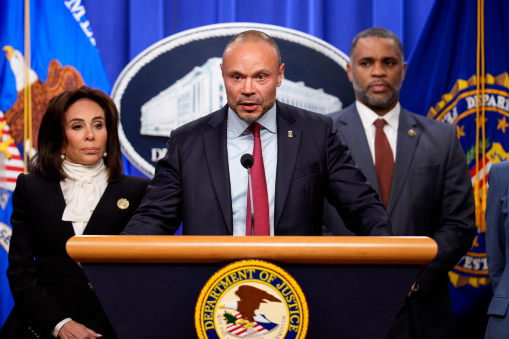 Trump commends Bongino as FBI’s deputy director makes plans to leave post