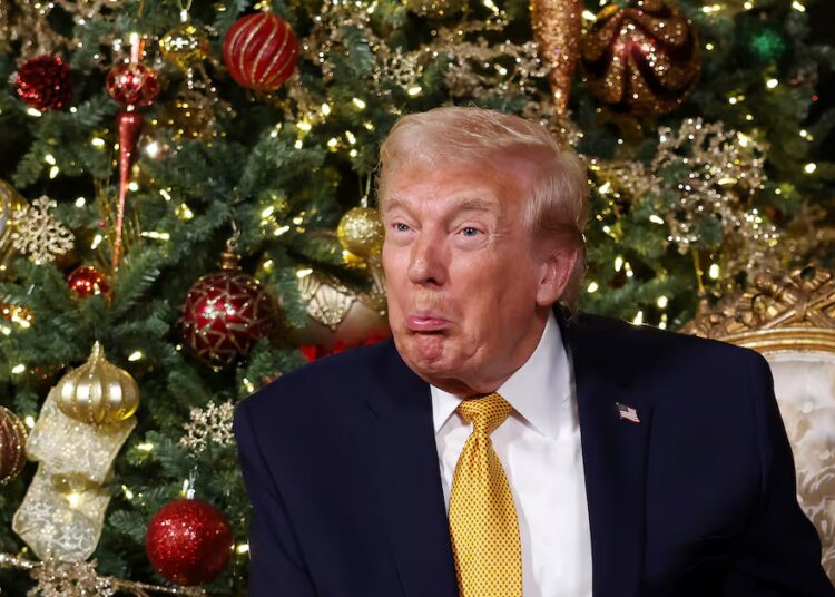 Trump Posts Nearly 200 Times in Unhinged Christmas Day Spree